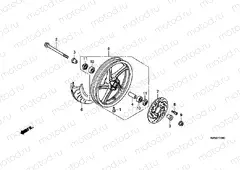 F-20-40 FRONT WHEEL