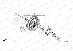 F-20-40 FRONT WHEEL