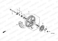 F-20-40 FRONT WHEEL