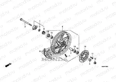 F-20-40 FRONT WHEEL