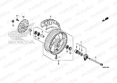 F-20-40 FRONT WHEEL