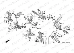 F-20 FOOTREST