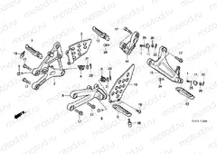 F-20 FOOTREST (CBR600RR3 / 4)