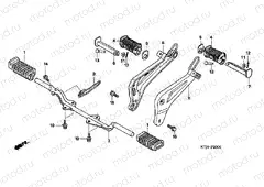 F-20 FOOTREST (CGR125SH5)