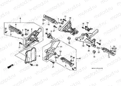 F-20 FOOTREST (VFR750FL / FM / FN / FP)