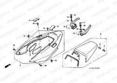 F-20 REAR ENGINE COVER
