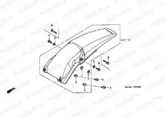 F-20 REAR FENDER