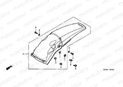 F-20 REAR FENDER