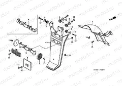 F-20 REAR FENDER