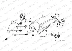 F-20 REAR FENDER