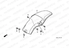 F-20 REAR FENDER