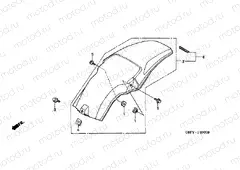F-20 REAR FENDER