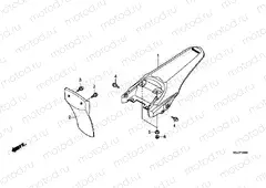 F-20 REAR FENDER
