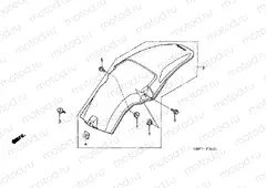 F-20 REAR FENDER
