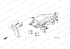 F-20 REAR FENDER