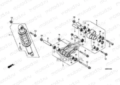 F-20 REAR SHOCK ABSORBER