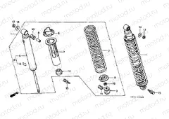 F-20 REAR SHOCK ABSORBER