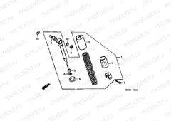 F-20 REAR SHOCK ABSORBER