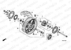 F-20 REAR WHEEL