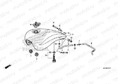 F-21-1 FUEL TANK (VT1300CXA) buy cheap online