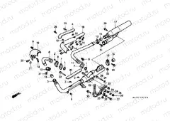 F-21-2 EXHAUST DRUM (VT1100C2)