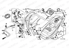 F-21 FUEL TANK/FUEL PUMP