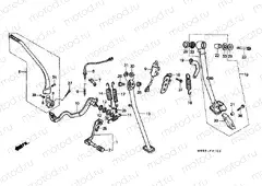 F-21 PEDAL / SUPPORT