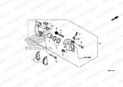 F-21 REAR BRAKE CALIPER