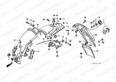F-21 REAR FENDER