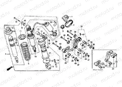 F-21 REAR SHOCK ABSORBER