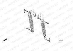 F-21 REAR SHOCK ABSORBER