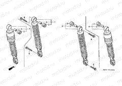 F-21 REAR SHOCK ABSORBER