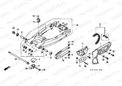F-21 SWING ARM / CHAIN CABINET