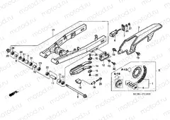 F-21 SWINGARM / CHAIN CASE