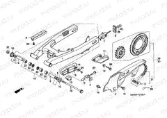 F-21 SWINGARM/CHAIN CASE