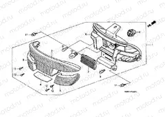F-22-1 REAR COMBINATION LAMP