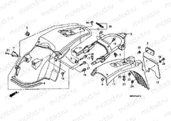 F-22-1 REAR FENDER (DK / ED / U)