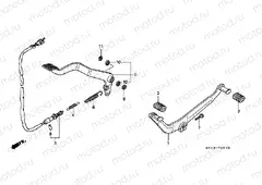 F-22-2 PEDAL (VT1100C2)