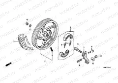 F-22-30 REAR WHEEL