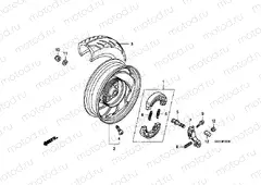 F-22-30 REAR WHEEL