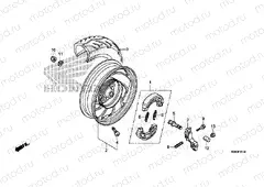 F-22-30 REAR WHEEL