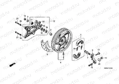 F-22-30 REAR WHEEL / SWING