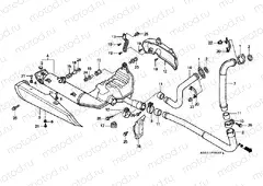 F-22 EXHAUST MUFFLER