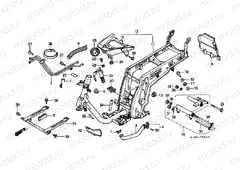 F-22 FRAME HOUSING (CH125E)