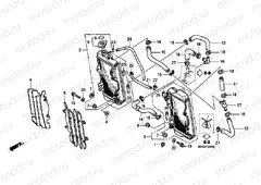 F-22 RADIATOR (CRF450R2,3,4)