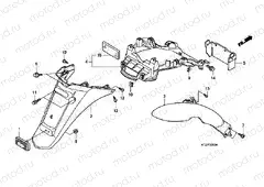 F-22 REAR FENDER