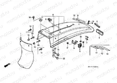 F-22 REAR FENDER
