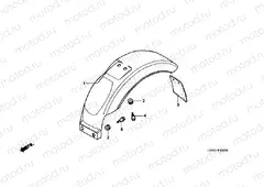 F-22 REAR FENDER