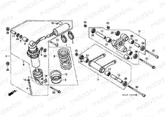 F-22 REAR SHOCK ABSORBER