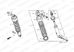 F-22 REAR SHOCK ABSORBER